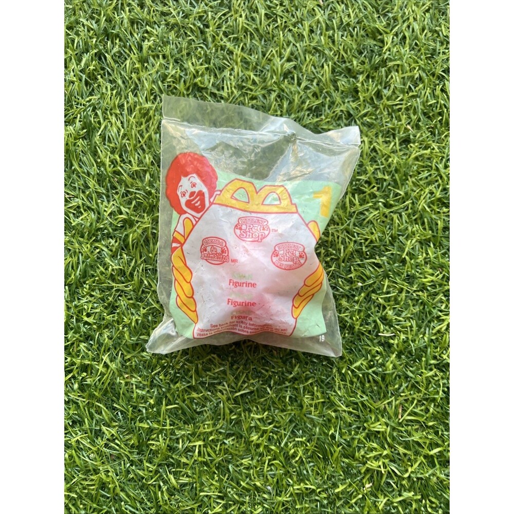 McDonald’s 1995 Vintage LITTLEST PET SHOP SWAN Figurine In Pkg New Sealed